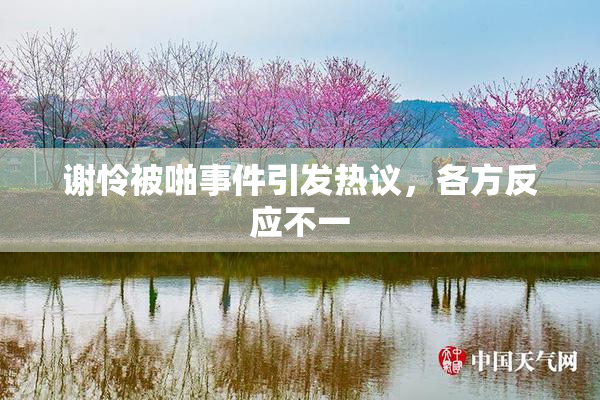 谢怜被啪事件引发热议，各方反应不一