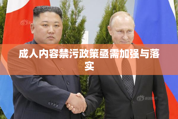 成人内容禁污政策亟需加强与落实