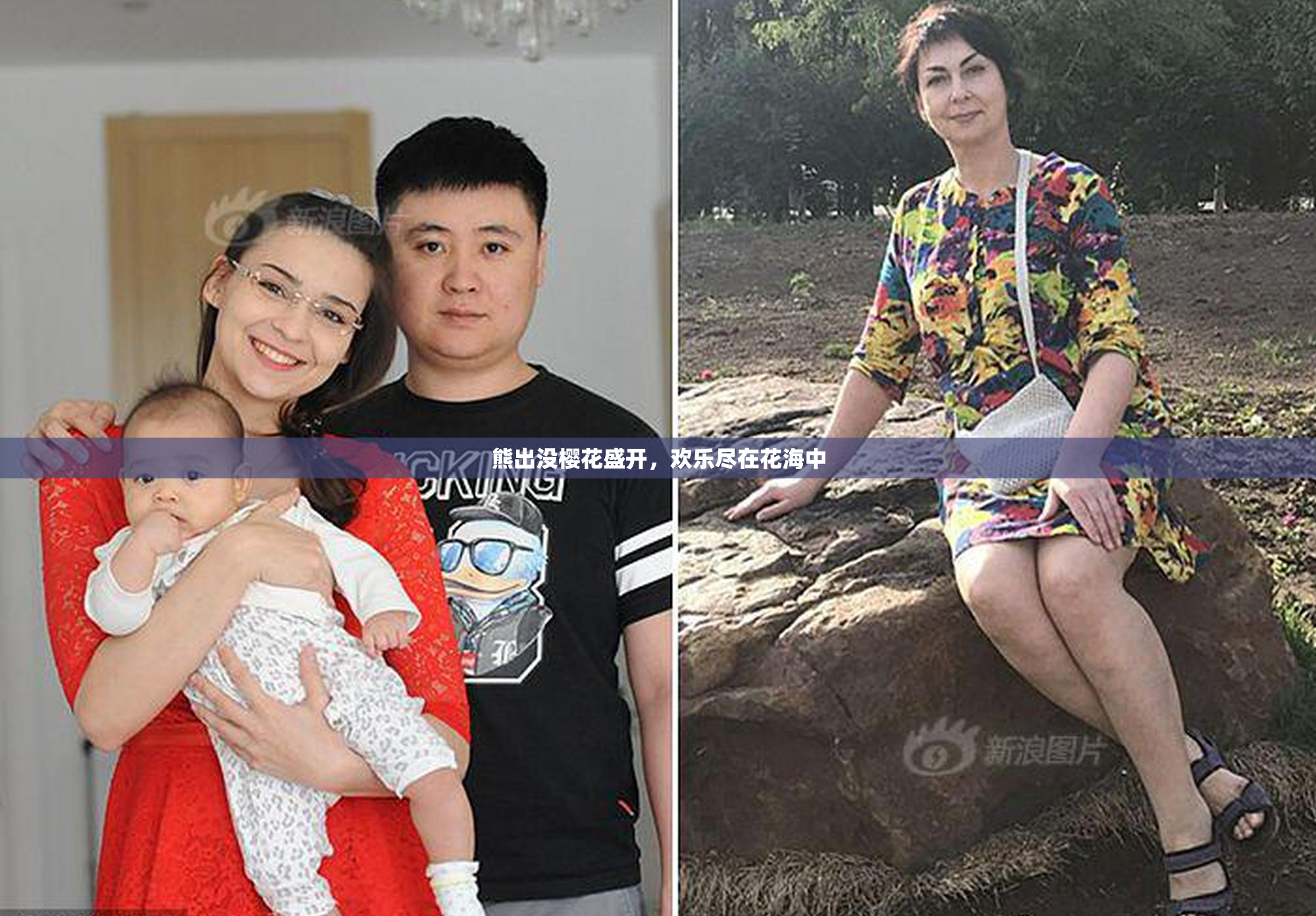 熊出没樱花盛开，欢乐尽在花海中