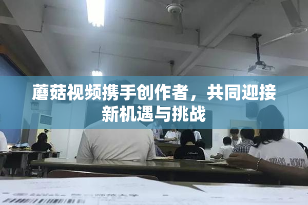 蘑菇视频携手创作者，共同迎接新机遇与挑战