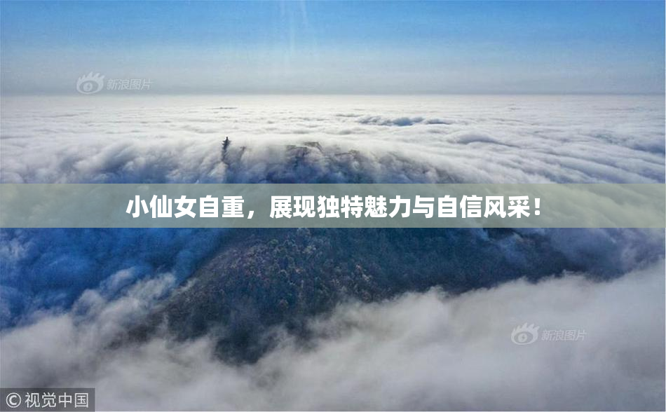 小仙女自重，展现独特魅力与自信风采！