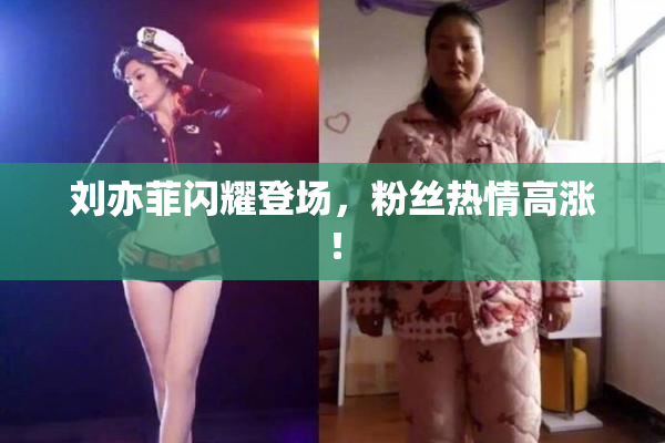 刘亦菲闪耀登场，粉丝热情高涨！