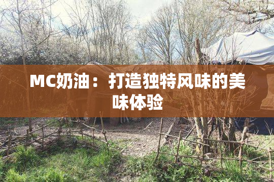 MC奶油：打造独特风味的美味体验