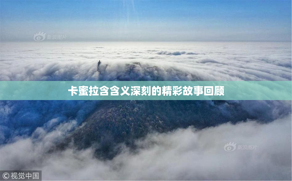 卡蜜拉含含义深刻的精彩故事回顾