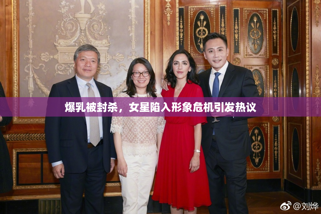 爆乳被封杀，女星陷入形象危机引发热议