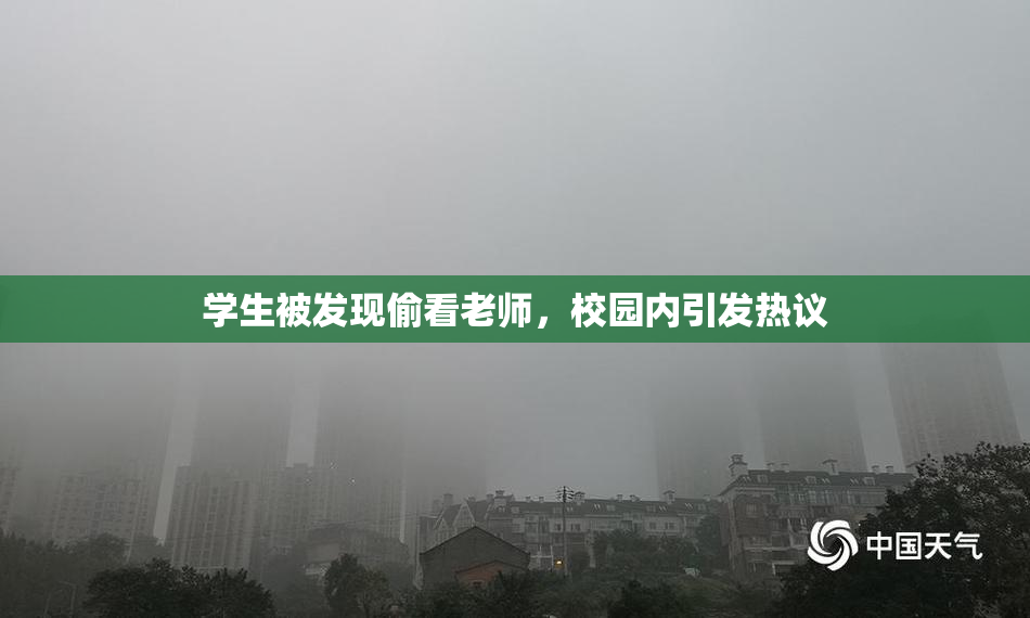 学生被发现偷看老师，校园内引发热议