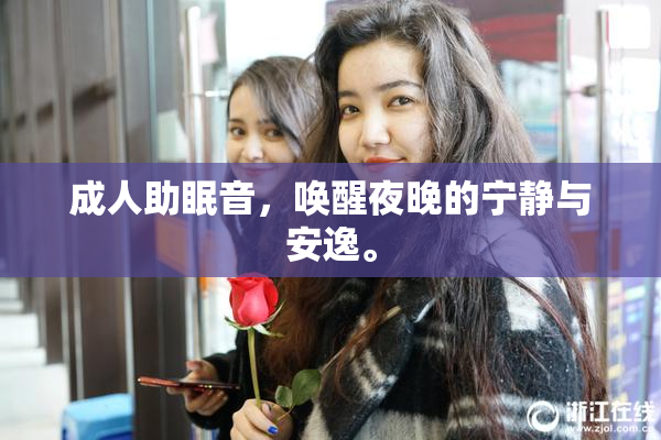 成人助眠音，唤醒夜晚的宁静与安逸。