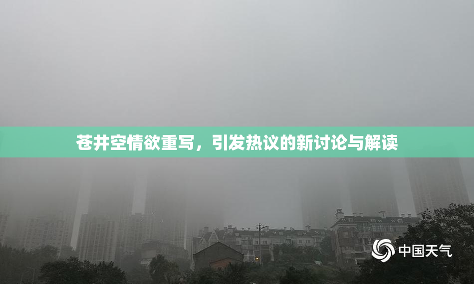 苍井空情欲重写，引发热议的新讨论与解读