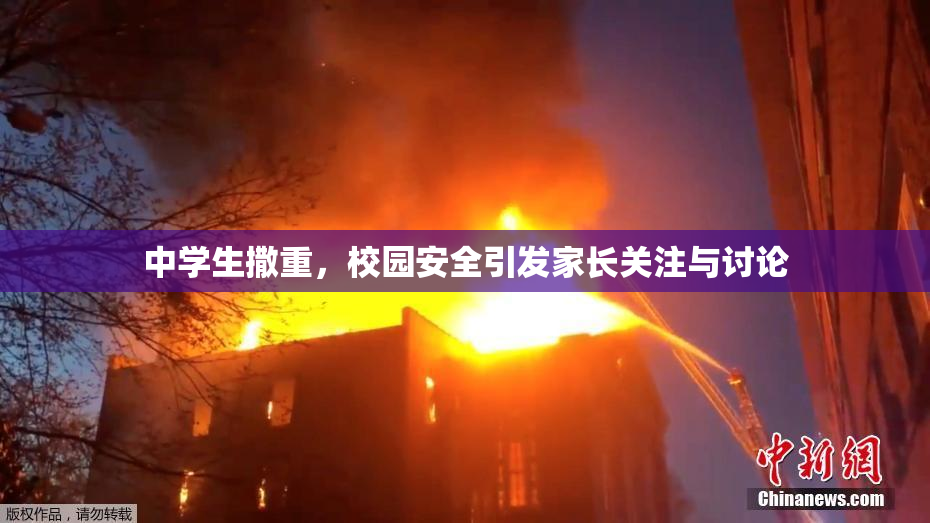 中学生撒重，校园安全引发家长关注与讨论