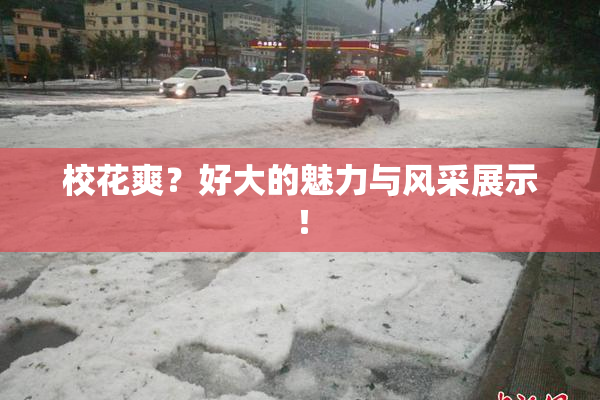 校花爽？好大的魅力与风采展示！