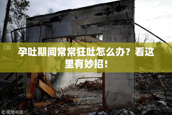 孕吐期间常常狂吐怎么办？看这里有妙招！