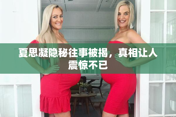 夏思凝隐秘往事被揭，真相让人震惊不已