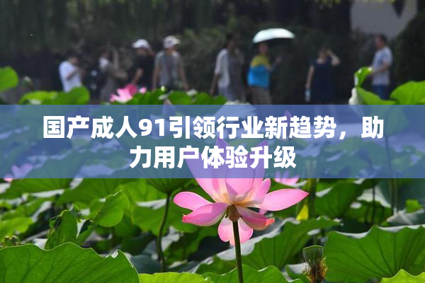 国产成人91引领行业新趋势，助力用户体验升级