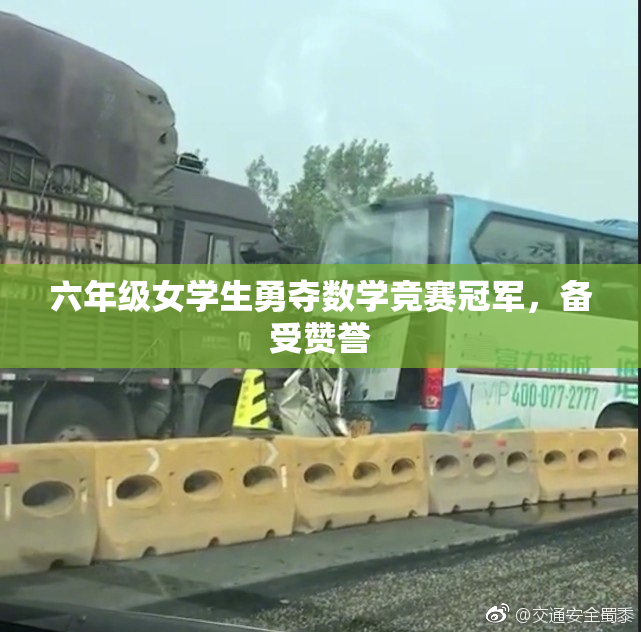 六年级女学生勇夺数学竞赛冠军，备受赞誉
