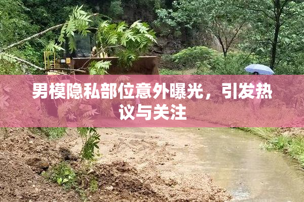 男模隐私部位意外曝光，引发热议与关注