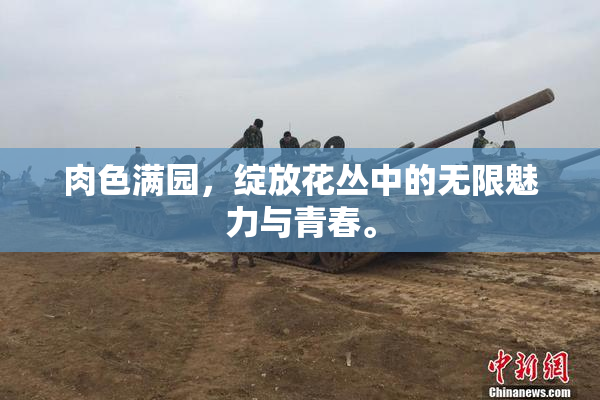 肉色满园，绽放花丛中的无限魅力与青春。