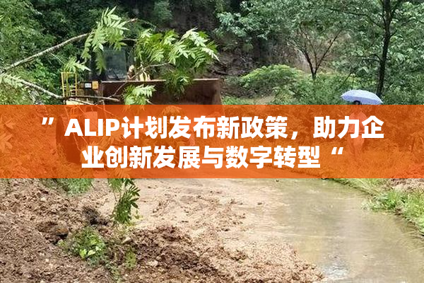 ”ALIP计划发布新政策，助力企业创新发展与数字转型“