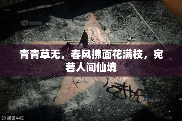 青青草无，春风拂面花满枝，宛若人间仙境