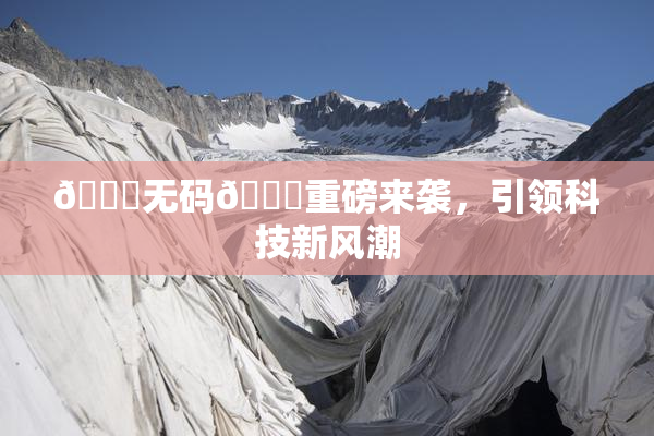 🔞无码🔞重磅来袭，引领科技新风潮