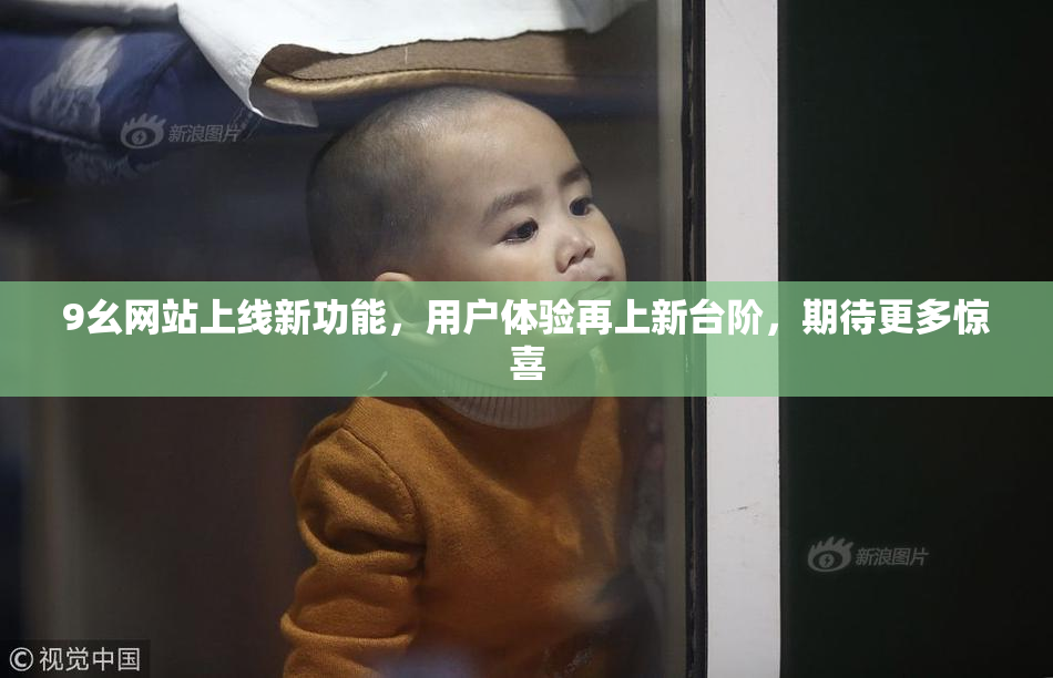 9幺网站上线新功能，用户体验再上新台阶，期待更多惊喜