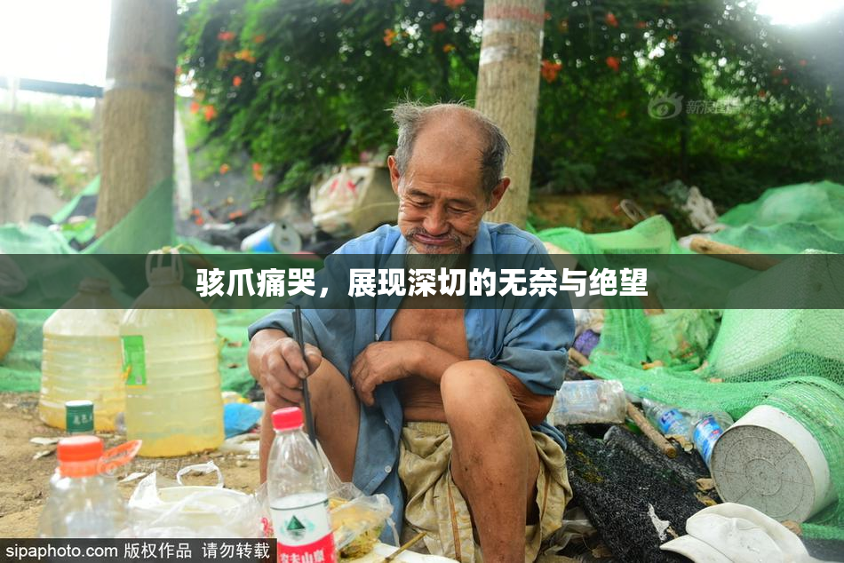 骇爪痛哭，展现深切的无奈与绝望