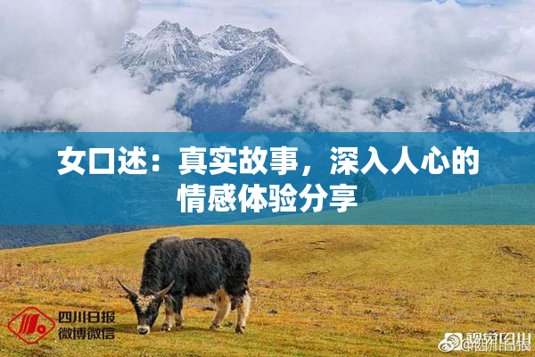 女口述：真实故事，深入人心的情感体验分享