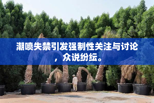 潮喷失禁引发强制性关注与讨论，众说纷纭。