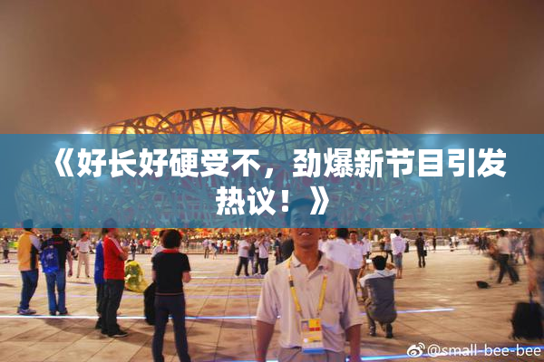 《好长好硬受不，劲爆新节目引发热议！》