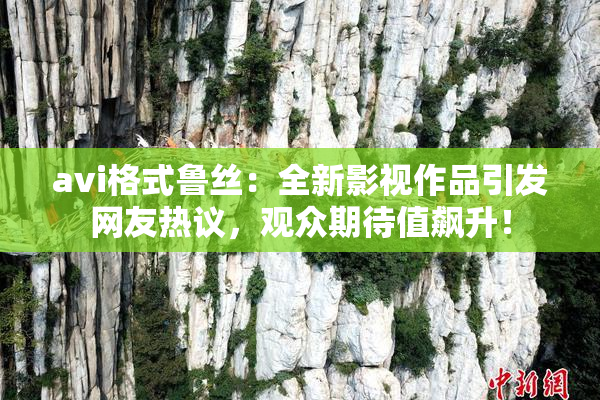 avi格式鲁丝：全新影视作品引发网友热议，观众期待值飙升！