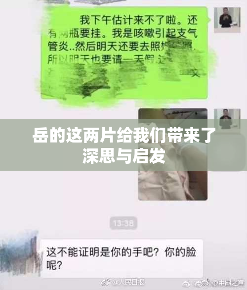 岳的这两片给我们带来了深思与启发