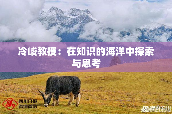 冷峻教授：在知识的海洋中探索与思考