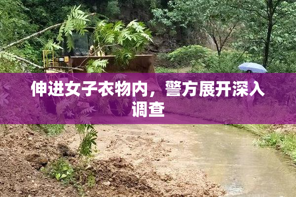 伸进女子衣物内，警方展开深入调查