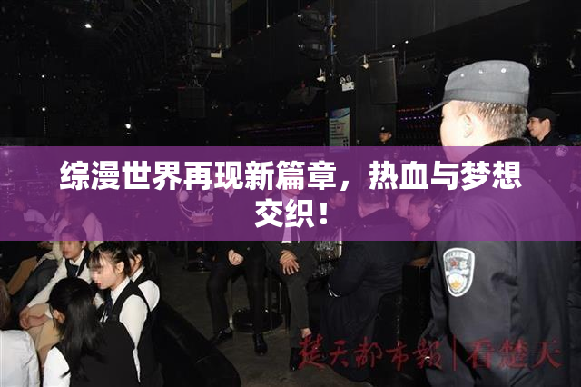 综漫世界再现新篇章，热血与梦想交织！