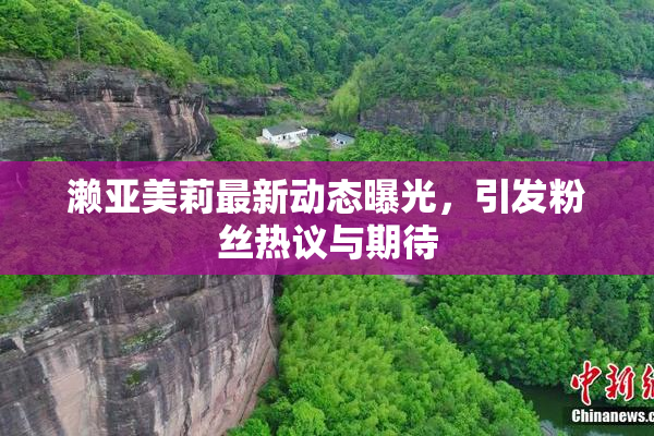 濑亚美莉最新动态曝光，引发粉丝热议与期待
