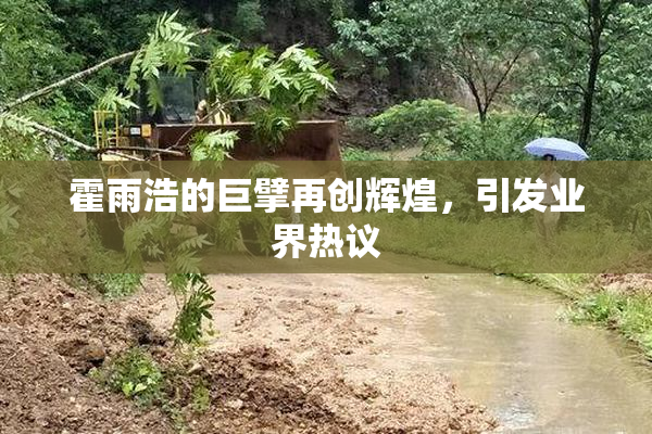 霍雨浩的巨擘再创辉煌，引发业界热议