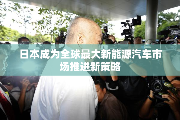 日本成为全球最大新能源汽车市场推进新策略