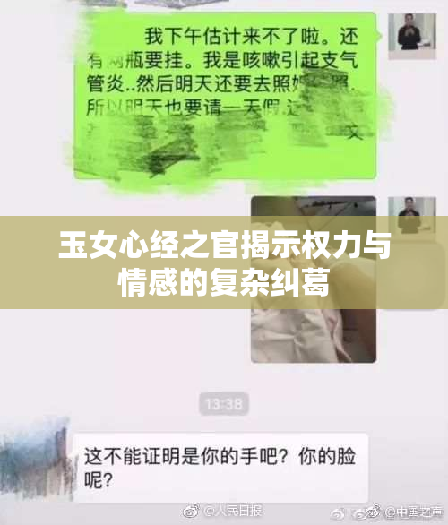 玉女心经之官揭示权力与情感的复杂纠葛