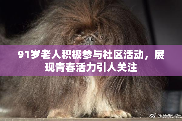 91岁老人积极参与社区活动，展现青春活力引人关注