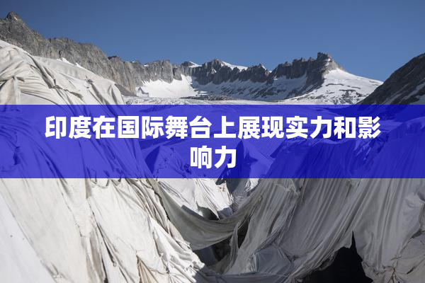 印度在国际舞台上展现实力和影响力