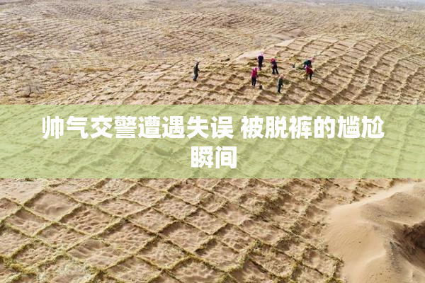 帅气交警遭遇失误 被脱裤的尴尬瞬间