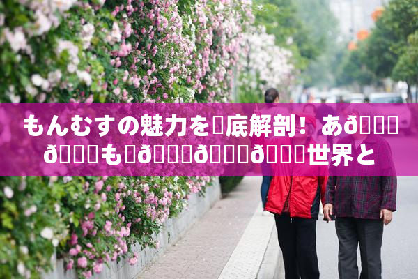 もんむすの魅力を徹底解剖！あ🍑👅も虜🎆🍑🌃世界とは？