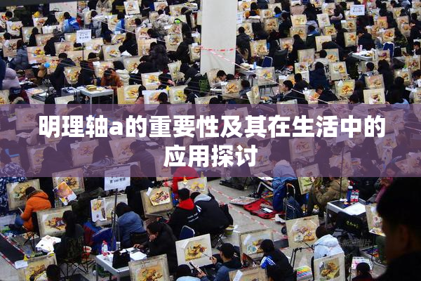 明理轴a的重要性及其在生活中的应用探讨