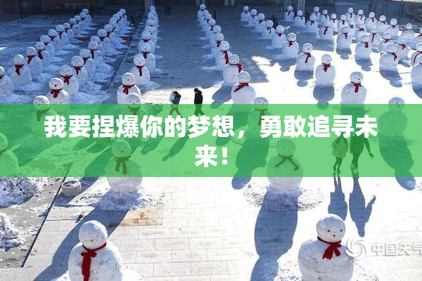 我要捏爆你的梦想，勇敢追寻未来！