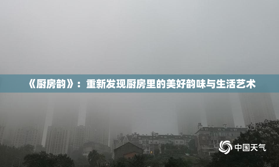 《厨房韵》：重新发现厨房里的美好韵味与生活艺术