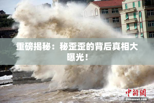 重磅揭秘：秘歪歪的背后真相大曝光！