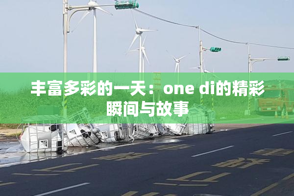 丰富多彩的一天：one di的精彩瞬间与故事