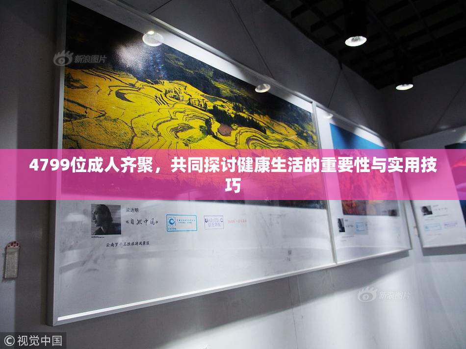 4799位成人齐聚，共同探讨健康生活的重要性与实用技巧