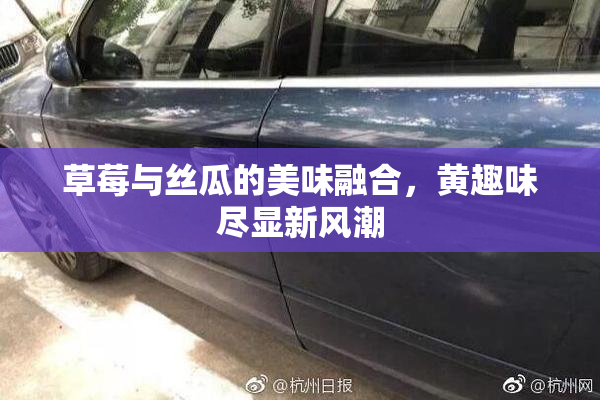 草莓与丝瓜的美味融合，黄趣味尽显新风潮