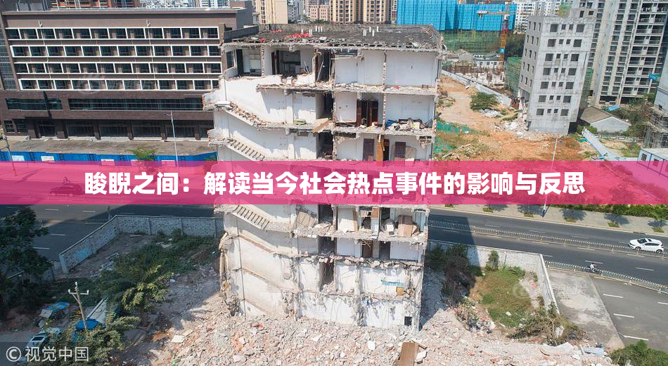 睃睨之间：解读当今社会热点事件的影响与反思