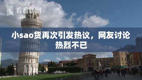小sao货再次引发热议，网友讨论热烈不已